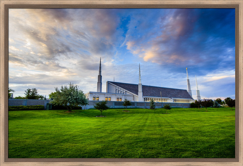 Boise Temple - From the Side