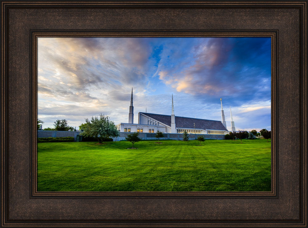 Boise Temple - From the Side