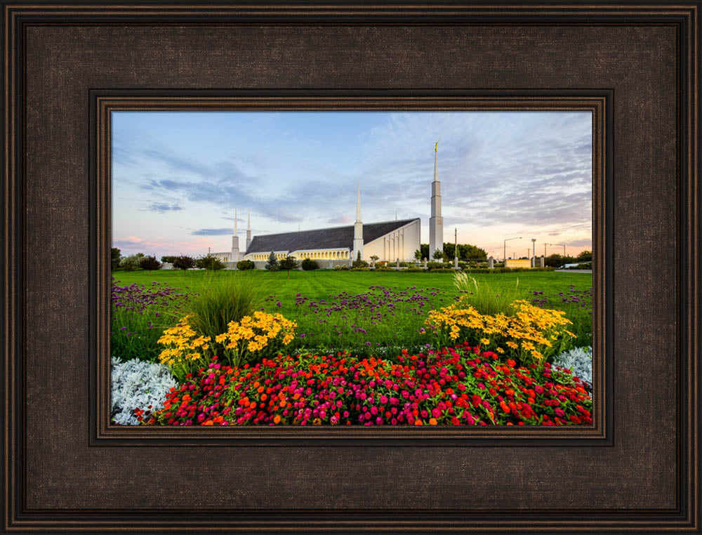 Boise Temple - Garden View