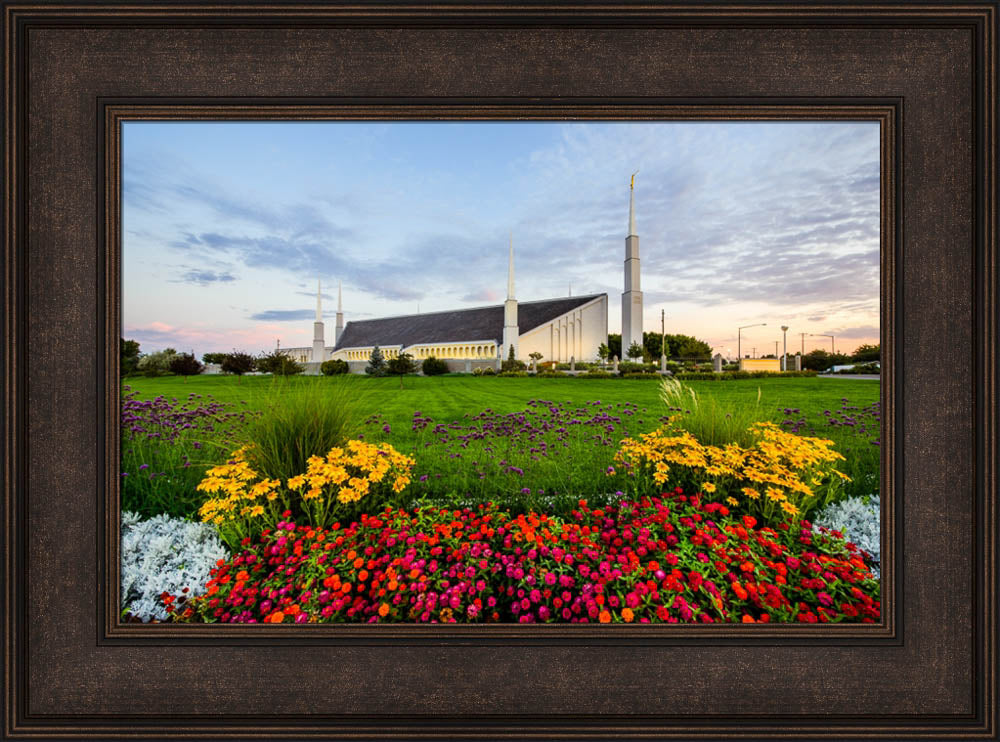 Boise Temple - Garden View