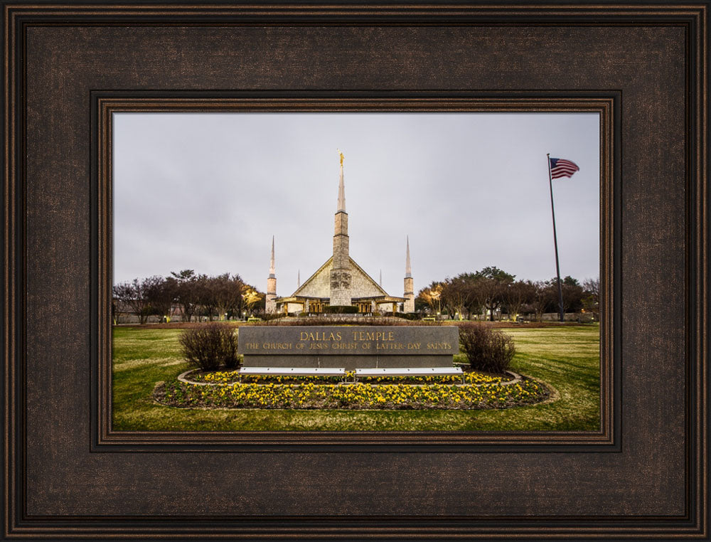 Dallas Temple - Sign