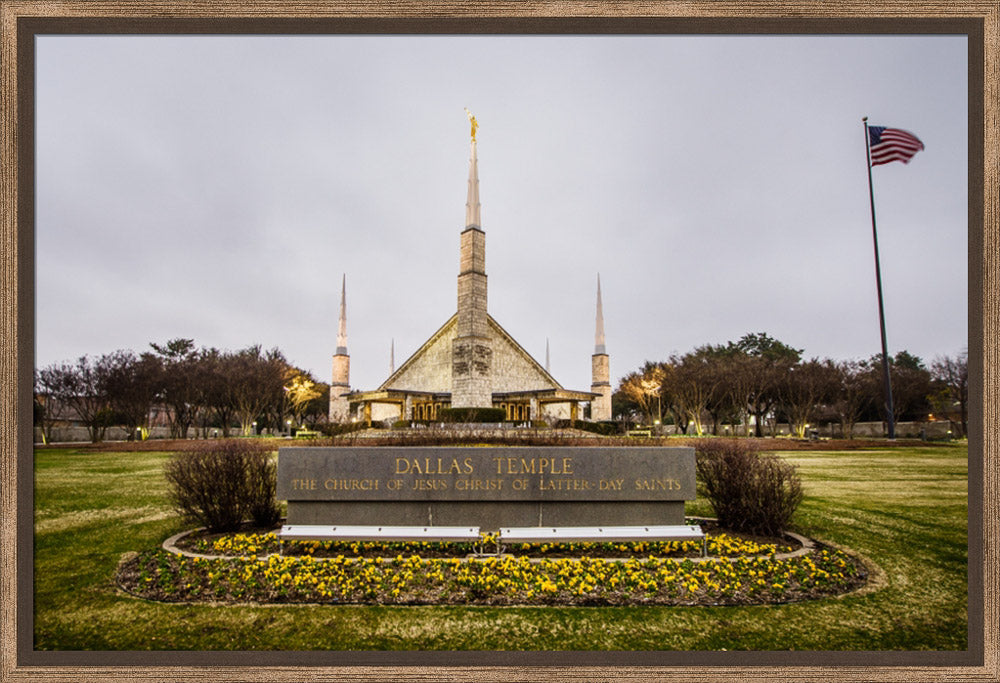 Dallas Temple - Sign