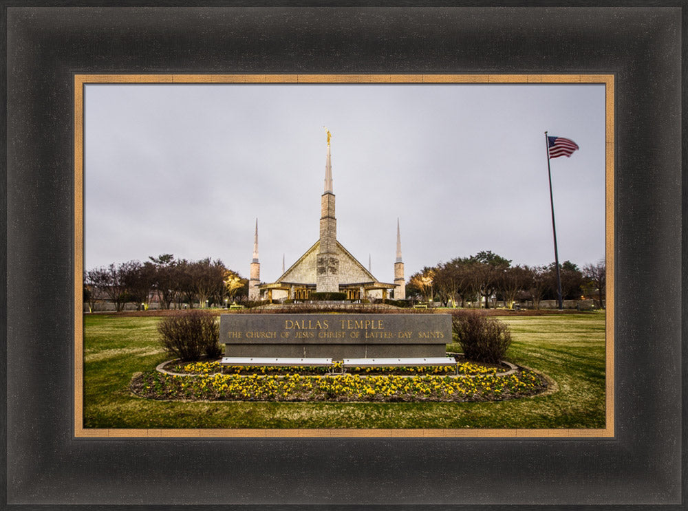 Dallas Temple - Sign