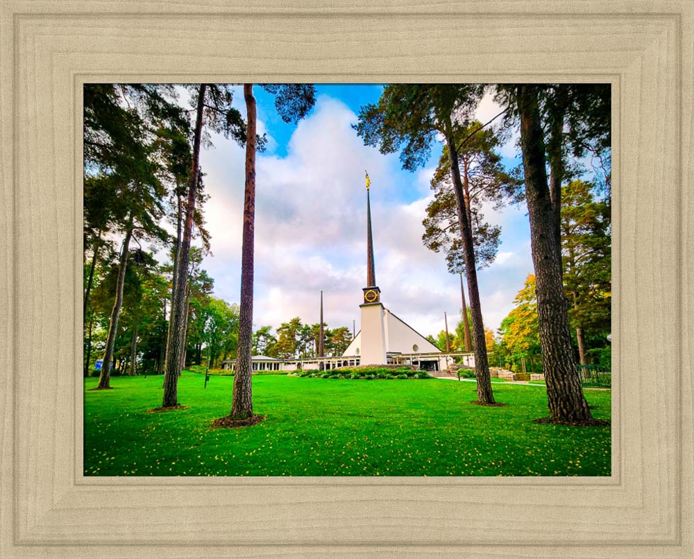 Stockholm Sweden Temple - Through the Trees