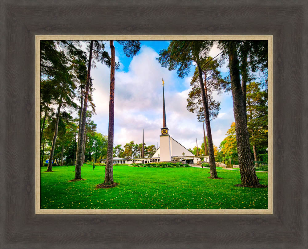 Stockholm Sweden Temple - Through the Trees