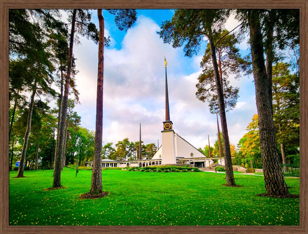 Stockholm Sweden Temple - Through the Trees