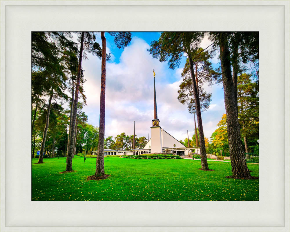Stockholm Sweden Temple - Through the Trees