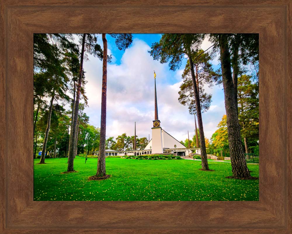 Stockholm Sweden Temple - Through the Trees