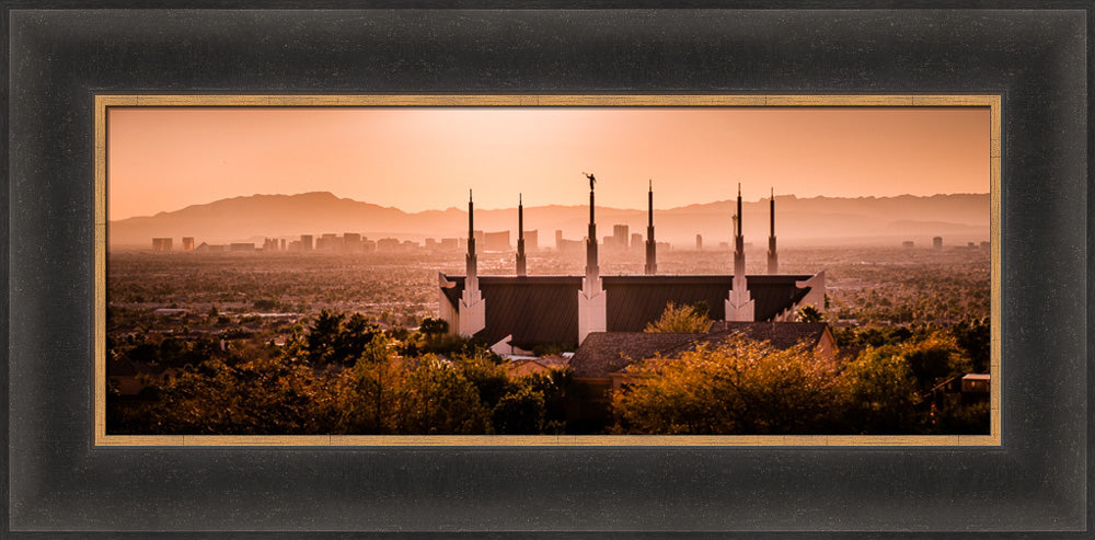 Las Vegas Temple - City in Sepia