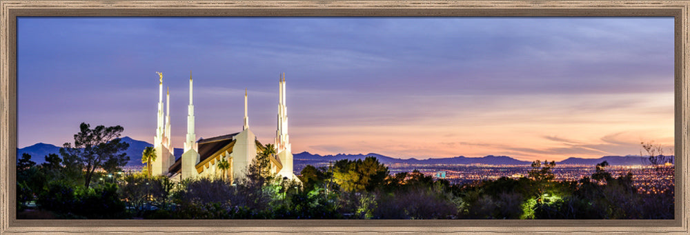 Las Vegas Temple - A Light to the City