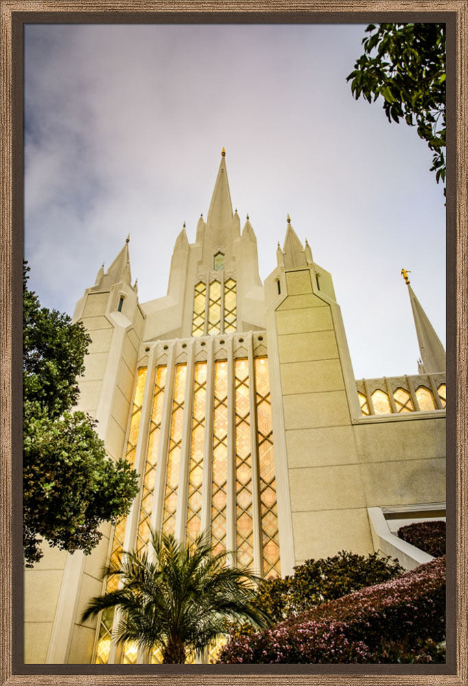 San Diego Temple - Looking Up