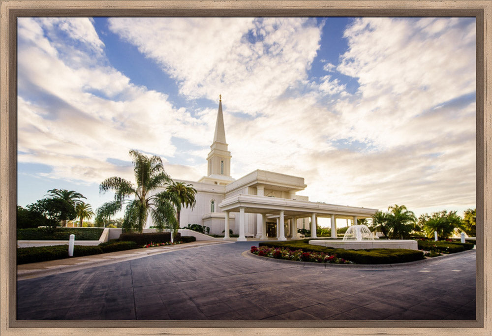 Orlando Temple - Driveway