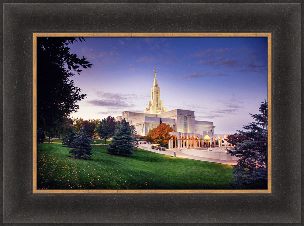 Bountiful Temple - Fall Sunrise