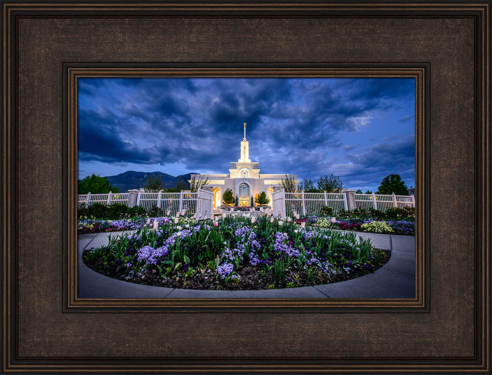 Mt Timpanogos Temple - Flowers