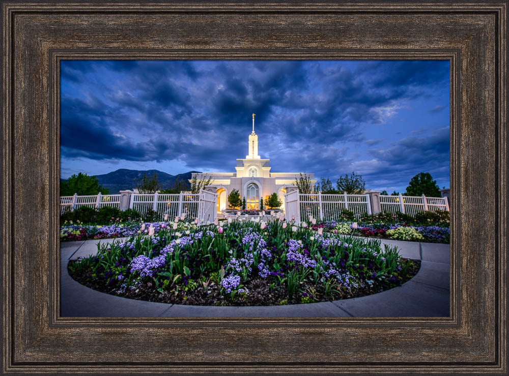 Mt Timpanogos Temple - Flowers