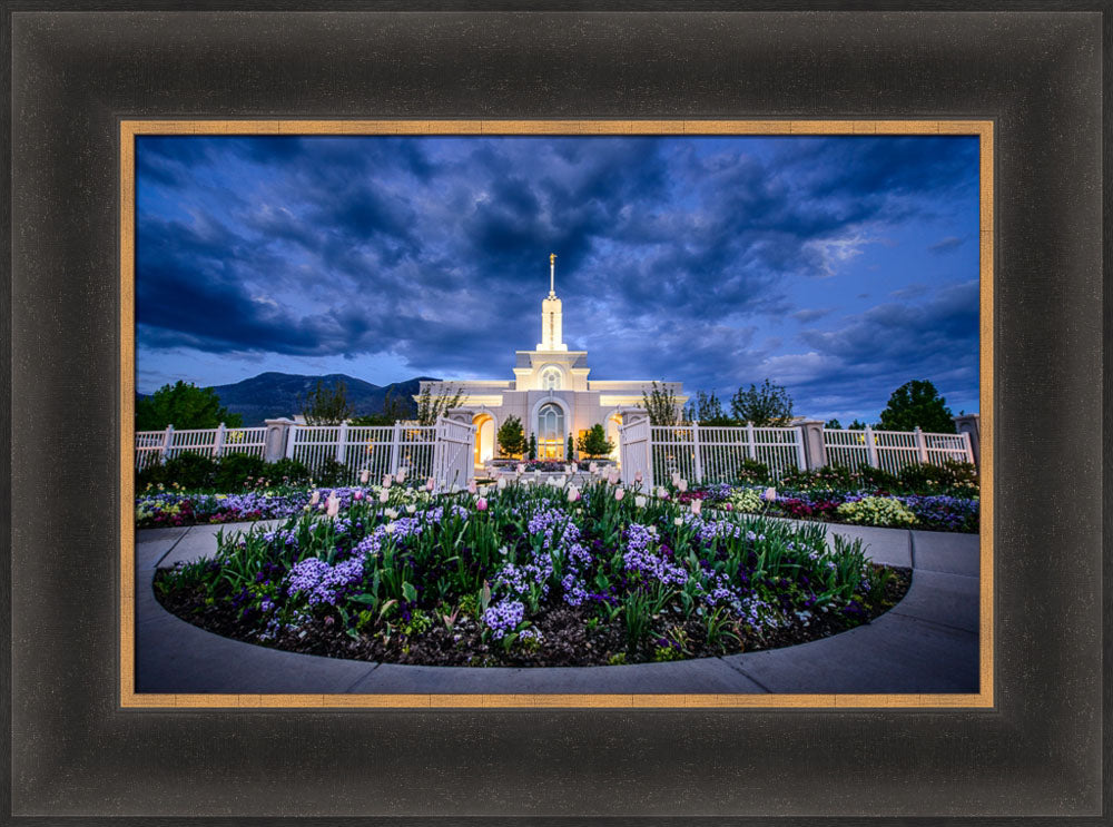 Mt Timpanogos Temple - Flowers
