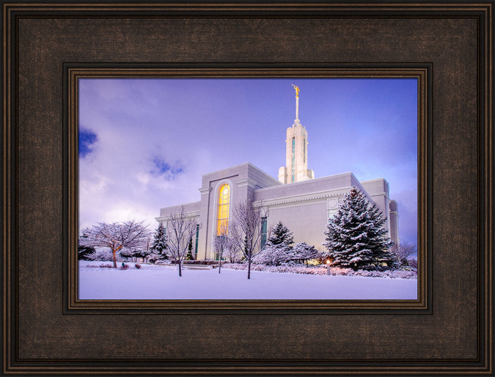 Mt Timpanogos Temple - After a Snowstorm