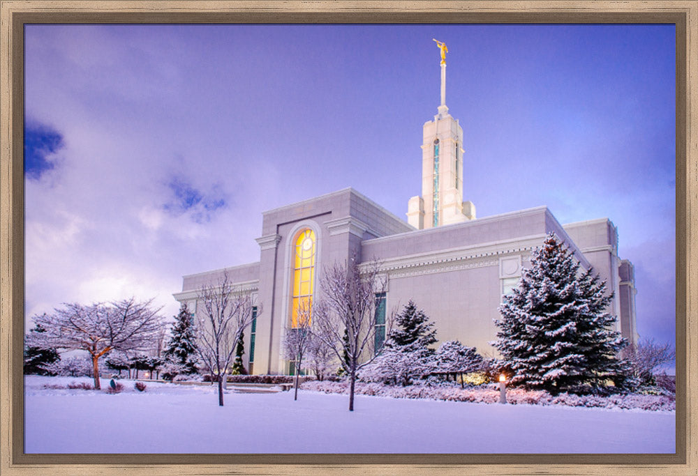 Mt Timpanogos Temple - After a Snowstorm