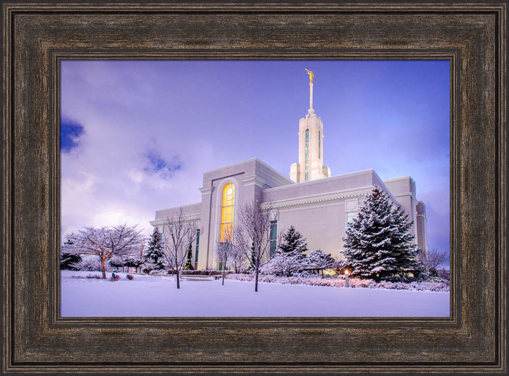 Mt Timpanogos Temple - After a Snowstorm