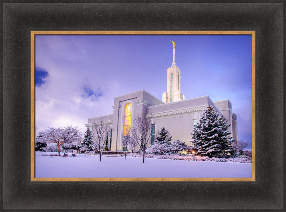 Mt Timpanogos Temple - After a Snowstorm
