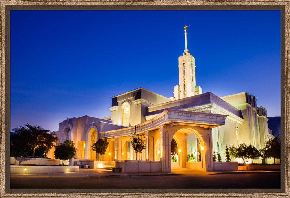 Mt Timpanogos Temple - At Twilight