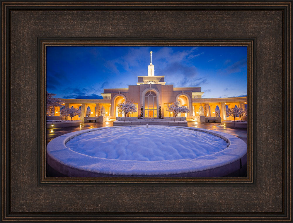 Mt Timpanogos Temple - In the Early Morning