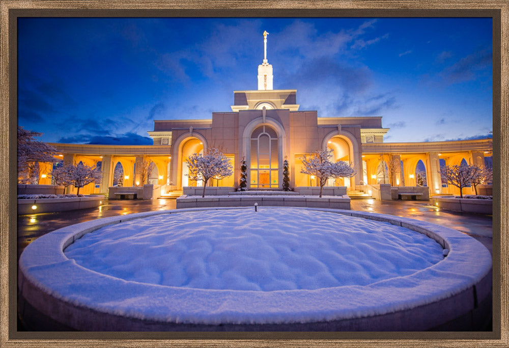 Mt Timpanogos Temple - In the Early Morning