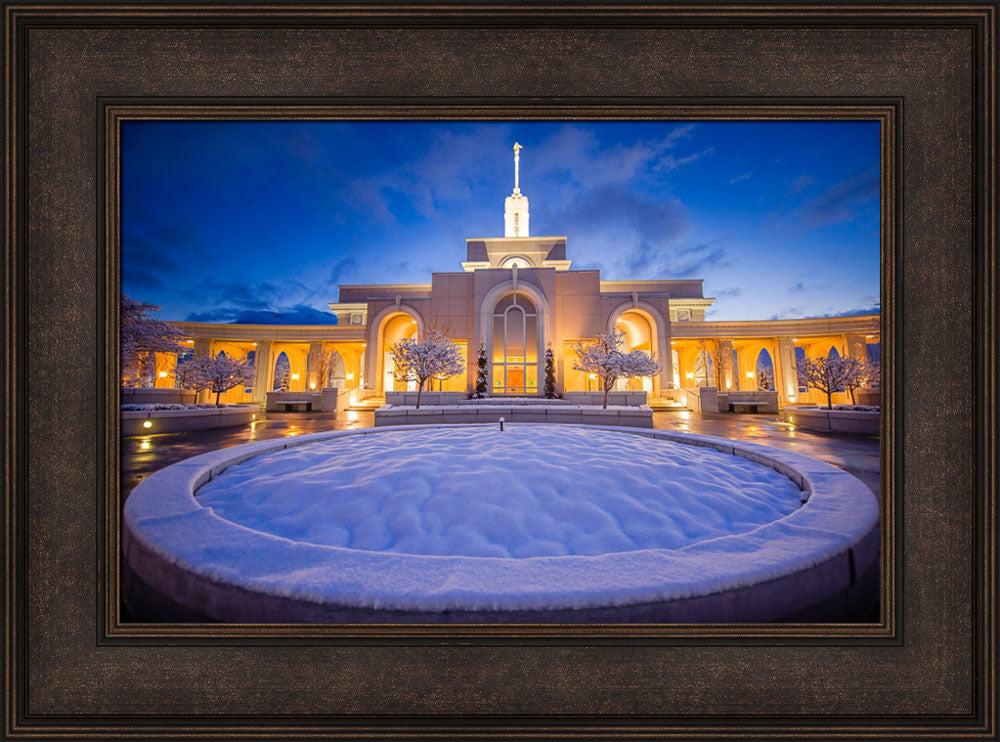 Mt Timpanogos Temple - In the Early Morning