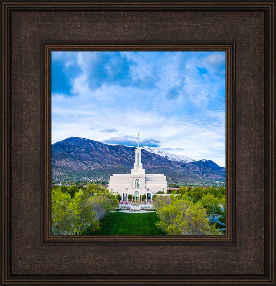 Mt Timpanogos Temple - In Front of Timpanogos