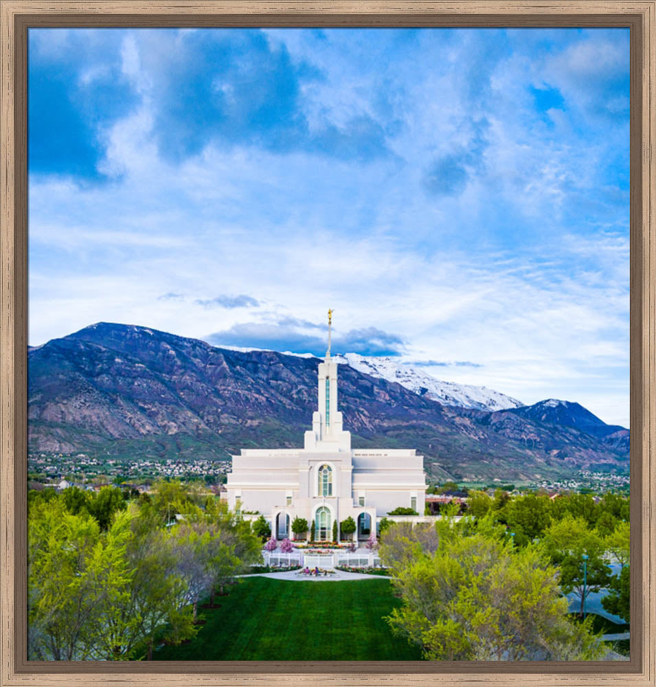 Mt Timpanogos Temple - In Front of Timpanogos