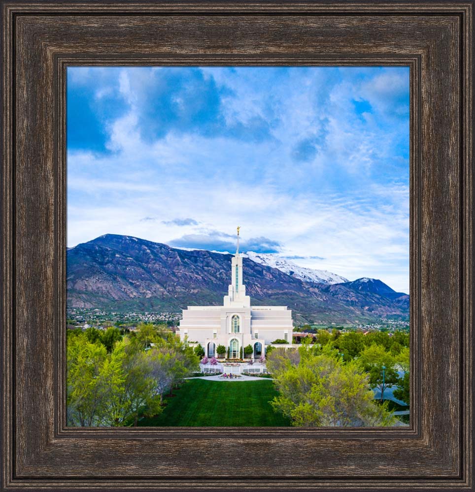 Mt Timpanogos Temple - In Front of Timpanogos