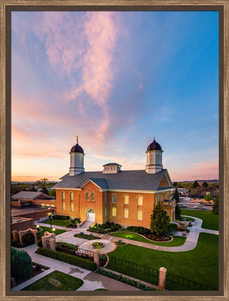 Vernal Temple - Northwest Corner