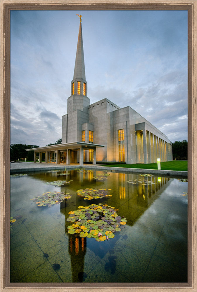 Preston Temple - Morning Reflection