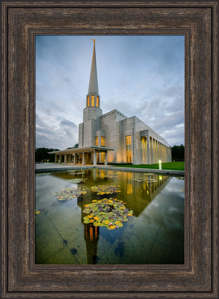 Preston Temple - Morning Reflection