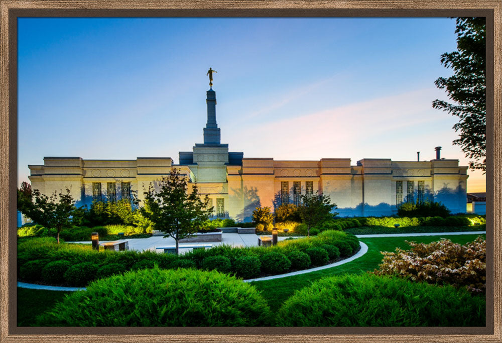 Spokane Temple - Garden Courtyard