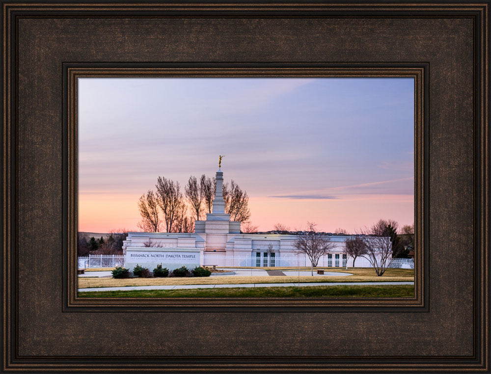 Bismarck Temple - Sunset Sign