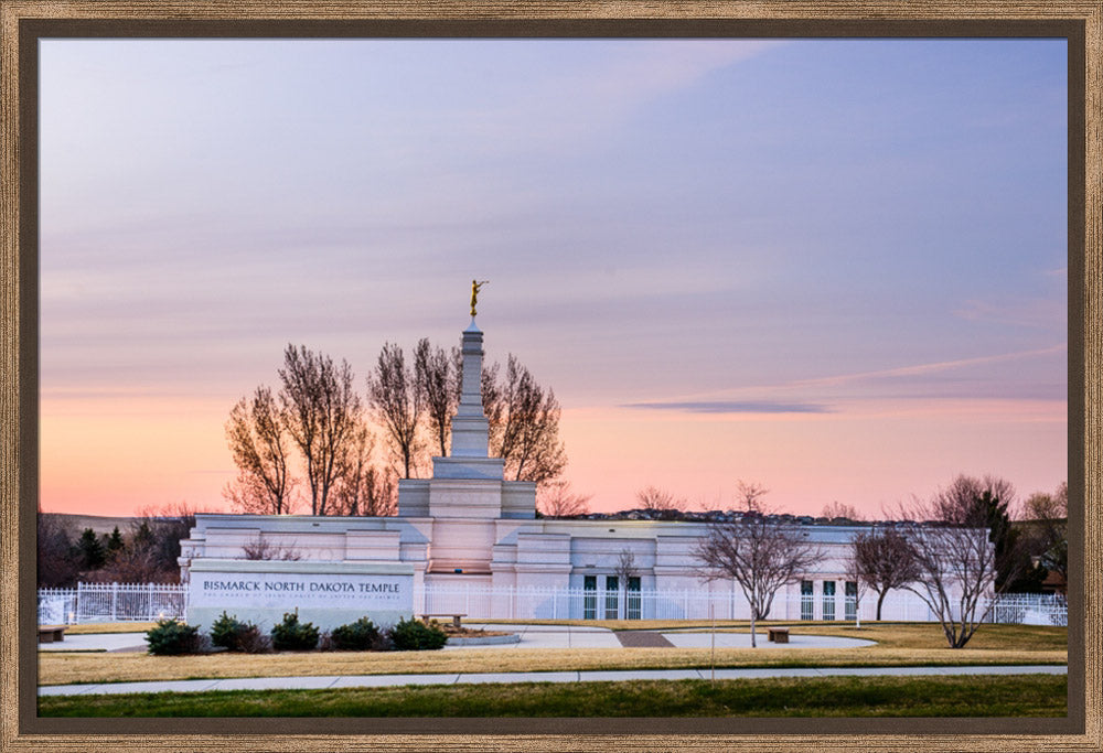 Bismarck Temple - Sunset Sign