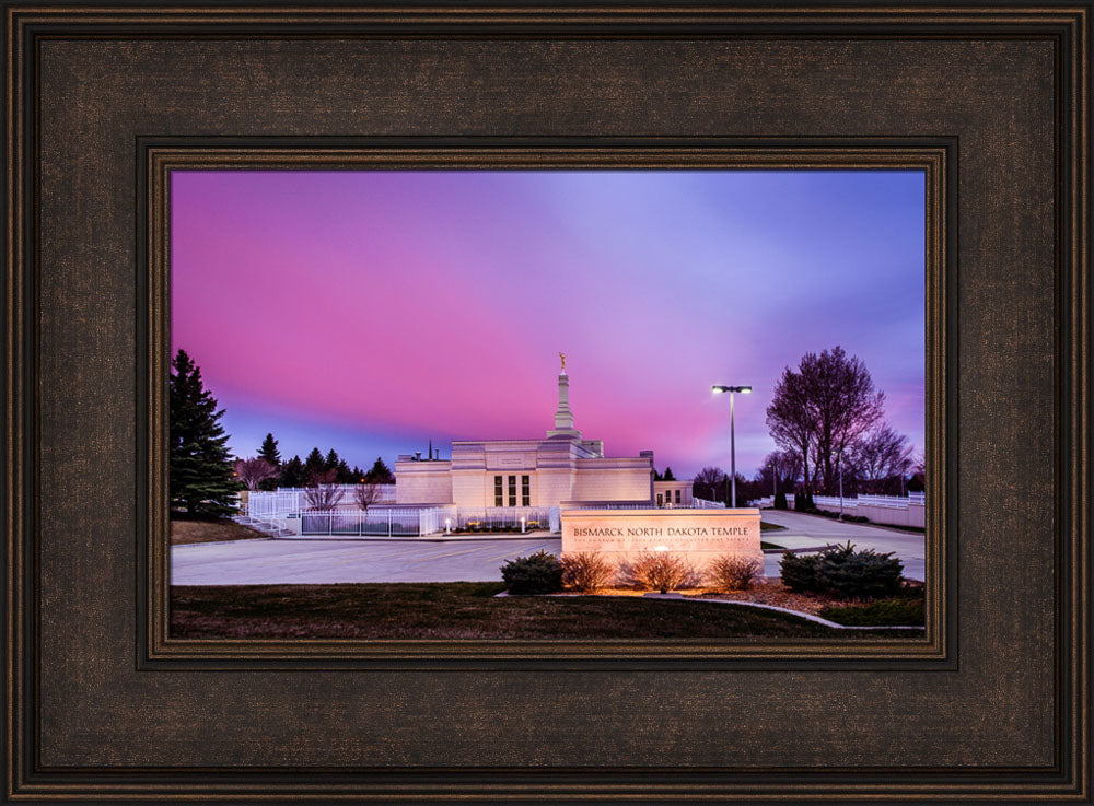 Bismarck Temple - Pink Evening