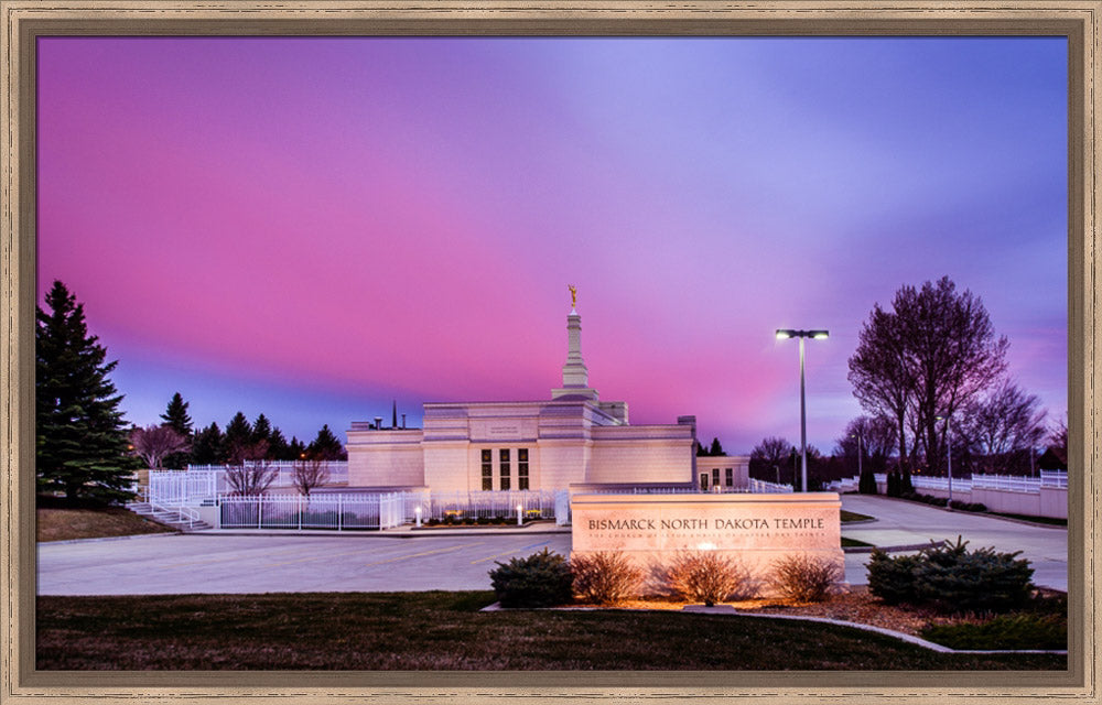 Bismarck Temple - Pink Evening