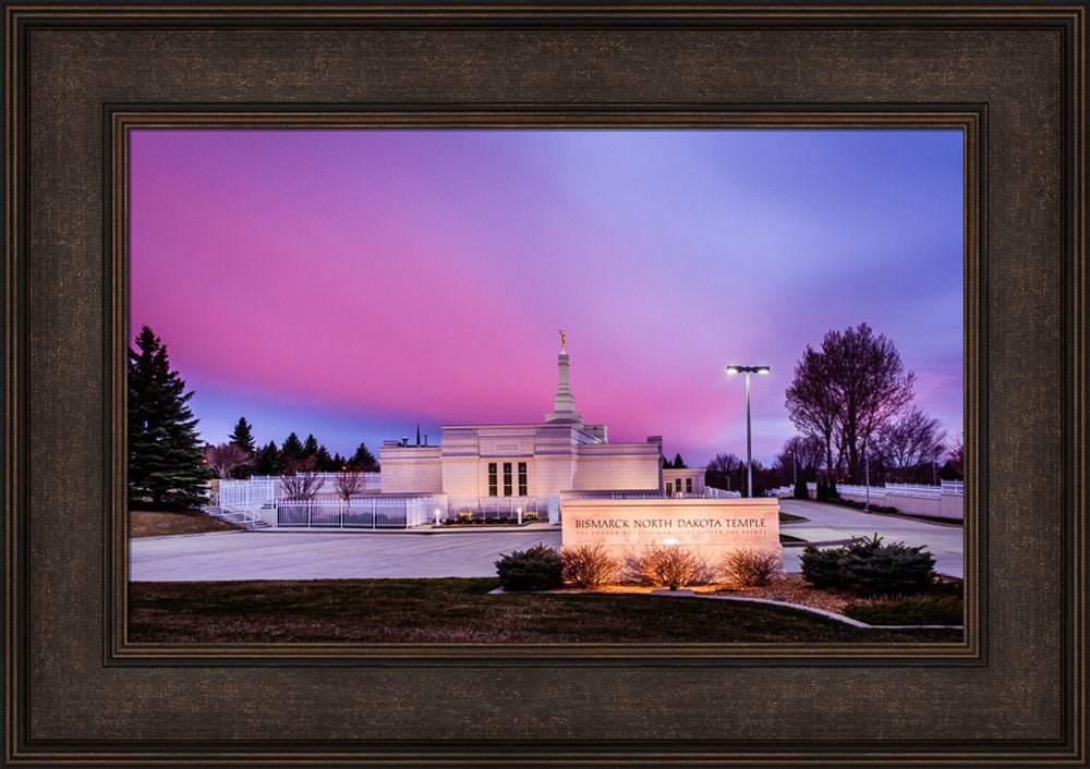 Bismarck Temple - Pink Evening