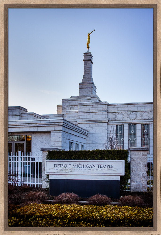 Detroit Temple - Sign