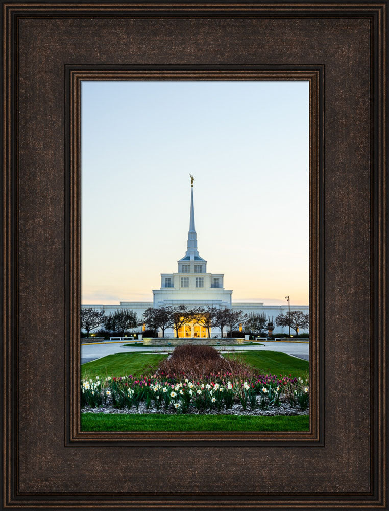 Billings Temple - Evening Sky