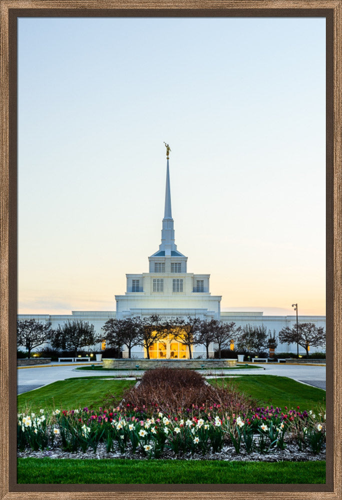Billings Temple - Evening Sky