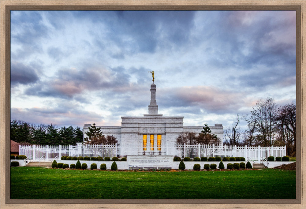 Louisville Temple - Sunset