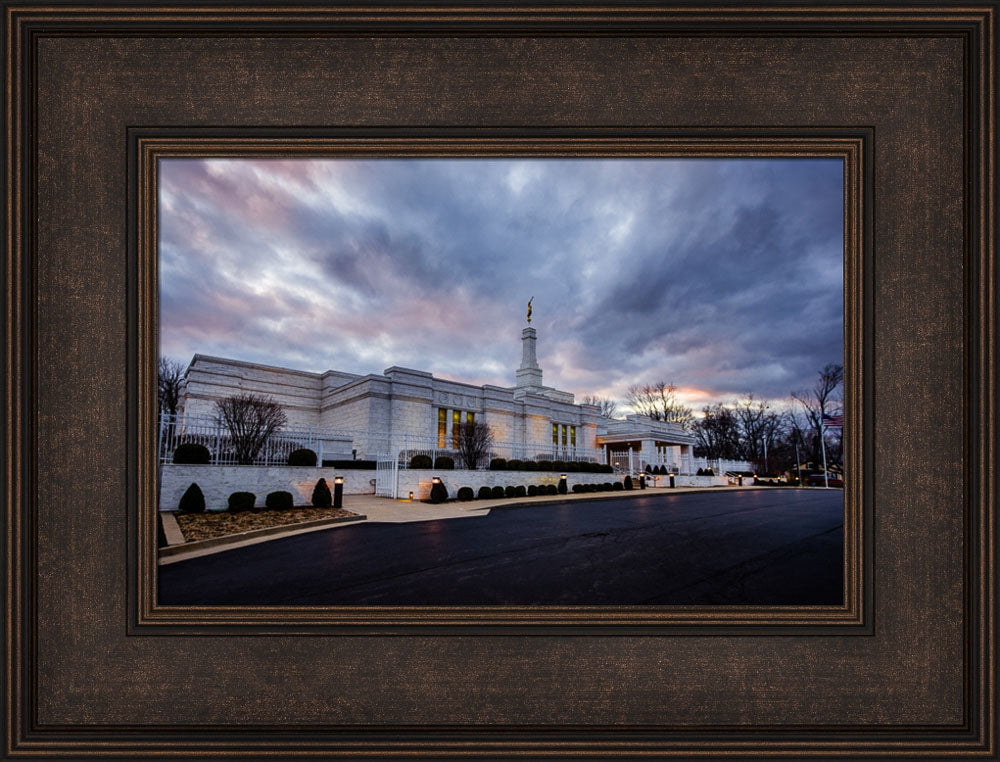 Louisville Temple - Clouded Evening