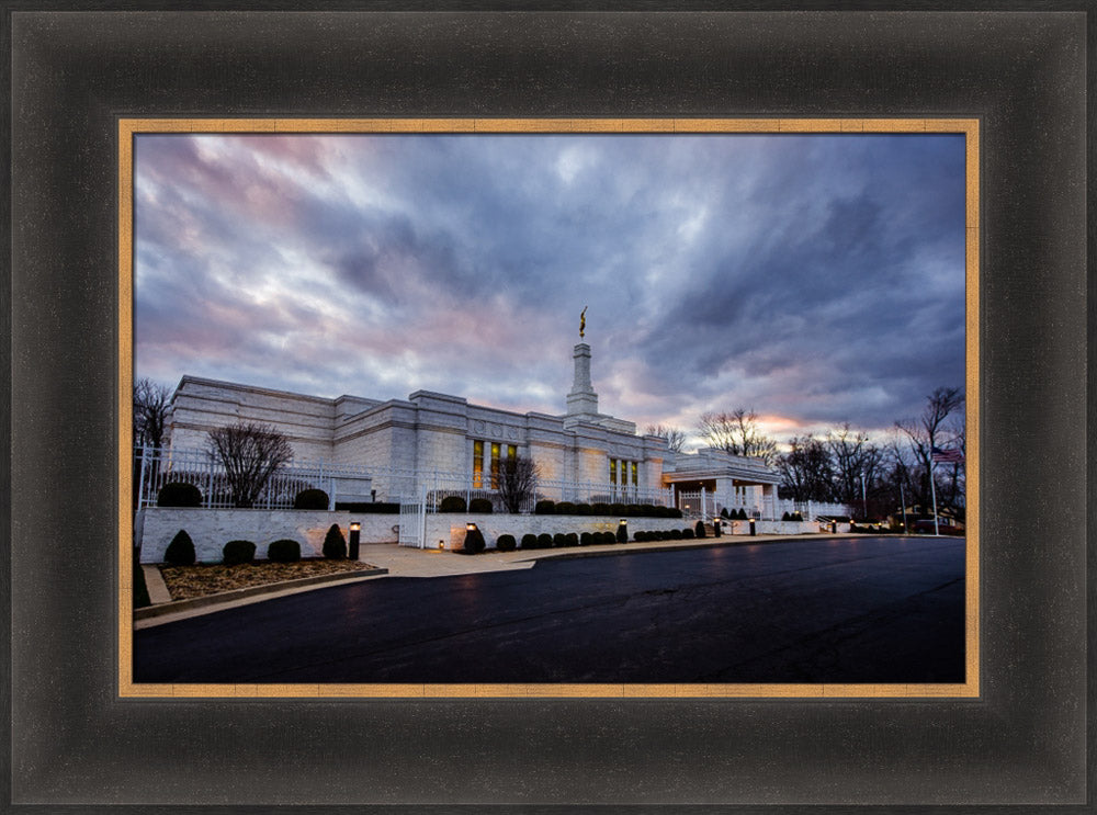 Louisville Temple - Clouded Evening