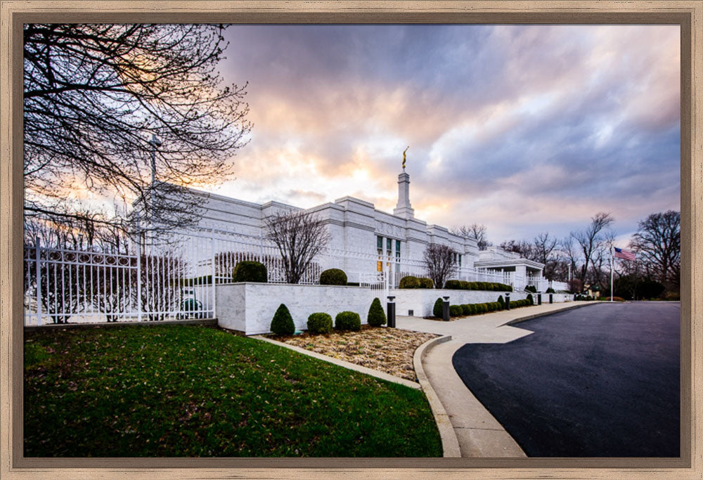 Louisville Temple - From the Side