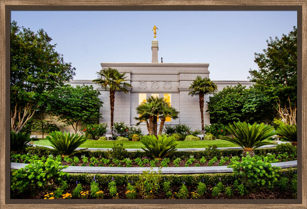 Fresno Temple - Garden View