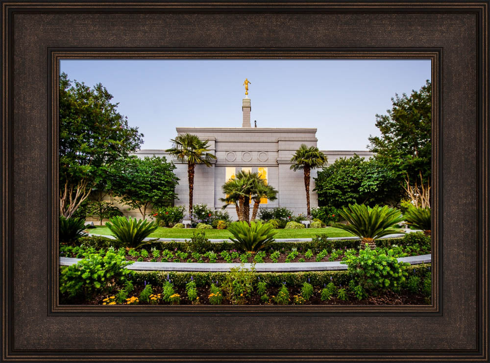 Fresno Temple - Garden View