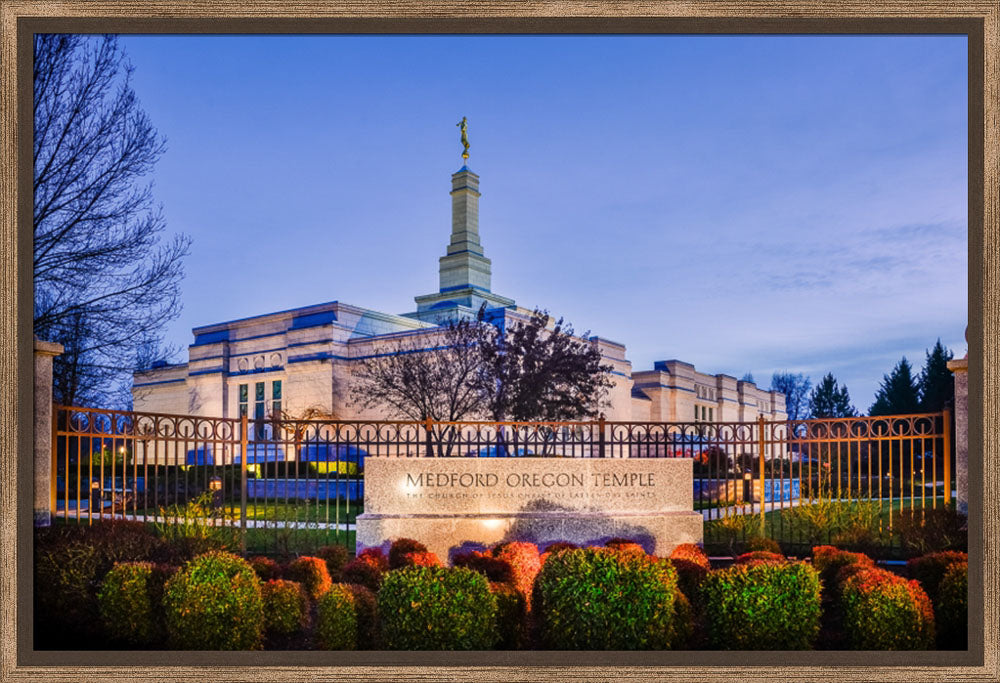 Medford Temple - Sign